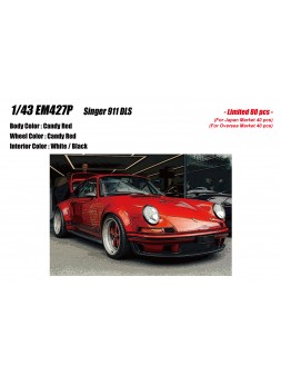 Porsche 911 Singer DLS (Candy Red) 1/43 Make-Up Eidolon Make Up - 1