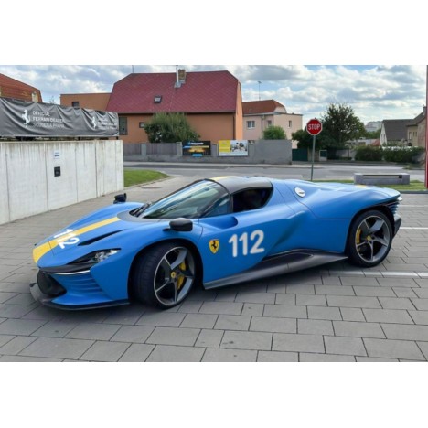 Ferrari Daytona SP3 (French Racing Blue) 1/12 BBR BBR Models - 1