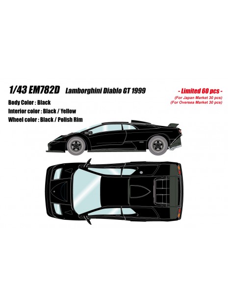 Lamborghini Diablo GT 1999 1/43 Make Up Eidolon Make Up - 1