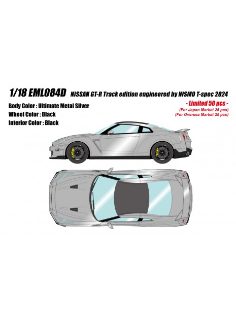 Nissan GT-R Track-editie ontworpen door NISMO T-spec 2024 1/18 Make-Up Eidolon Make Up - 3