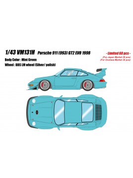 Porsche 911 (993) GT2 EVO 1998 1/43 Make-Up Vision Make Up - 4
