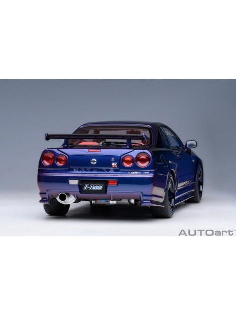 Nissan Skyline GT-R (R34) Z-tune (Midnight Purple) 1/18 AUTOart AUTOart - 4