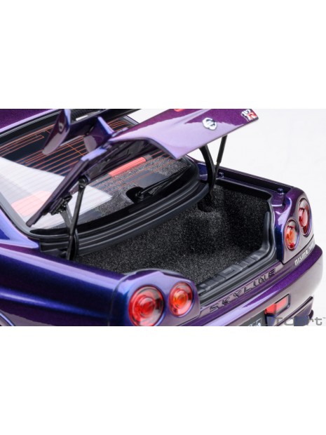 Nissan Skyline GT-R (R34) Z-tune (Middernachtpaars) 1/18 AUTOart AUTOart - 11