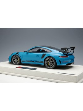 Porsche 911 (991.2) GT3 RS Weissach Package (Miami Blue) 1/18 Make-Up Eidolon Make Up - 2