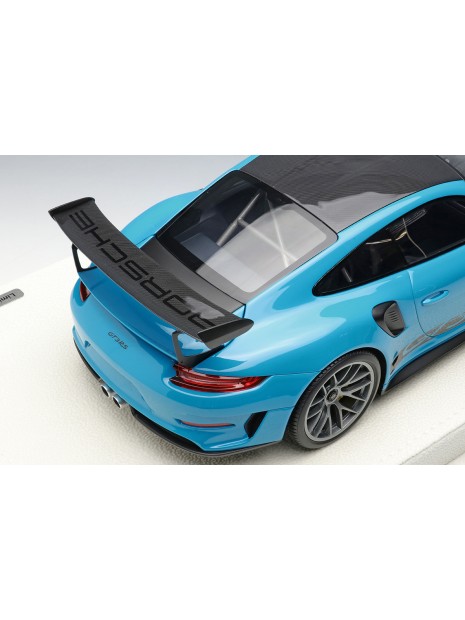 Porsche 911 (991.2) GT3 RS Weissach-pakket (Miami Blue) 1/18 Make-Up Eidolon Make Up - 7