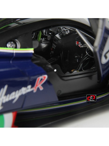 Pagani Huayra R (Carbon Blau) 1/18 LCD Models  - 12