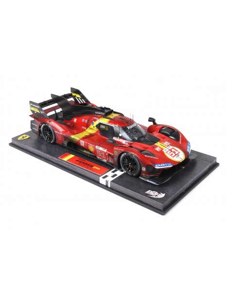 Ferrari 499P No.51 Vainqueur Le Mans "Dirty" 2023 1/18 BBR BBR Models - 5