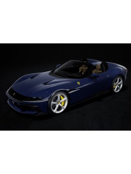 Ferrari 12 Cilindri Spider (Blu Pozzi) 1/18 MR Collection MR Collection - 1