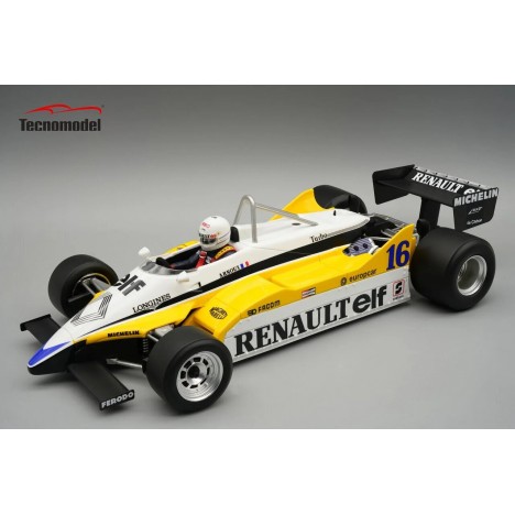 Renault RE30B 1982 Winner Italy GP 1/18 Tecnomodel Tecnomodel - 2