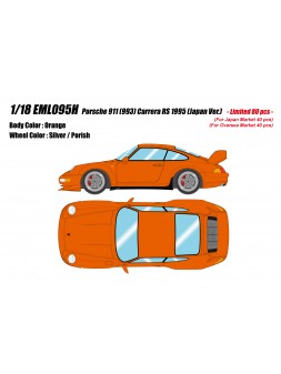 Porsche 911 (993) Carrera RS 1995 (Japan Ver.) 1/18 Make-Up Eidolon Make Up - 1