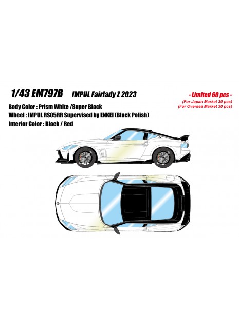 IMPUL Fairlady Z 2023 1/43 Make-Up Eidolon Make Up - 1