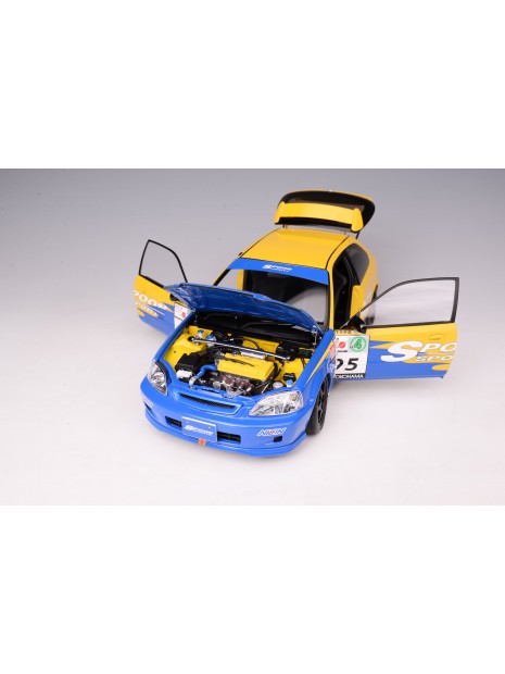 Honda Civic Type R EK9 Spoon 1/18 Motorhelix Motorhelix - 6