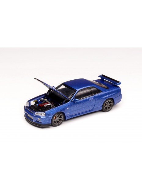 Nissan Skyline GT-R R34 V-Spec II 1/64 Motorhelix Motorhelix - 1