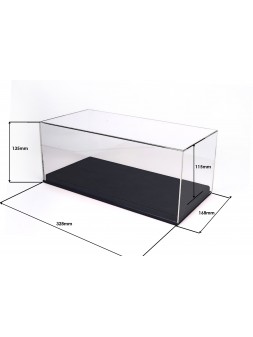 Vitrine plexiglas avec socle en cuir noir 1/18 BBR BBR Models - 2