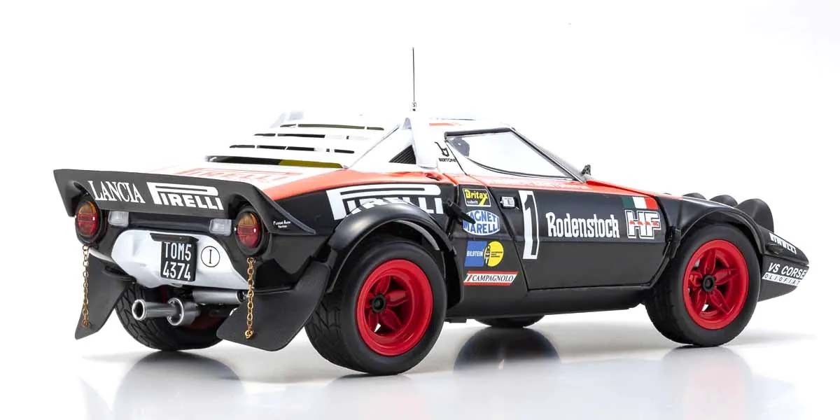 Lancia Stratos Pirelli Polistil Super Cars échelle 1/25 - Voiture Miniature Collection Boîte TBE