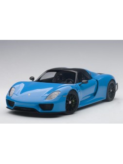 Porsche 918 Spyder Weissach Package (riviera blue) 1/18 AUTOart AUTOart - 1