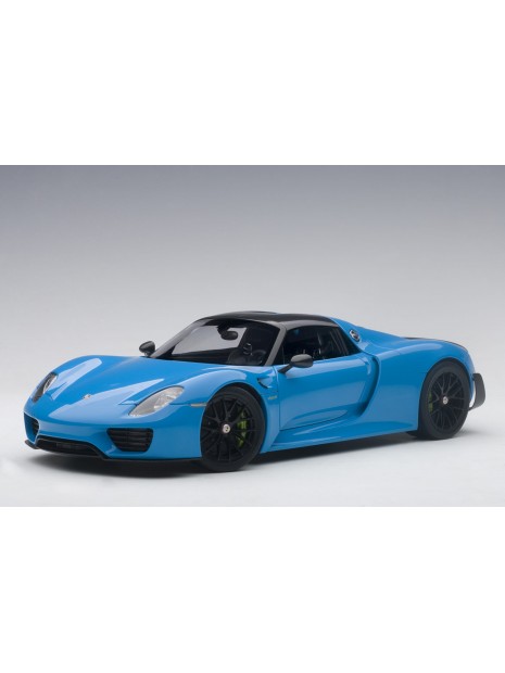 Porsche 918 Spyder Weissach Package (riviera blue) 1/18 AUTOart AUTOart - 3