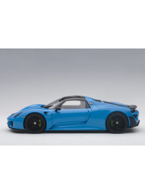 Porsche 918 Spyder Weissach Package (riviera blue) 1/18 AUTOart AUTOart - 5