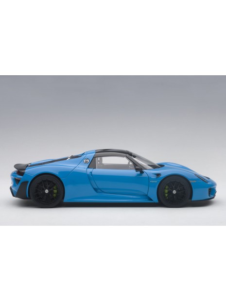 Porsche 918 Spyder Weissach Package (riviera blue) 1/18 AUTOart AUTOart - 6