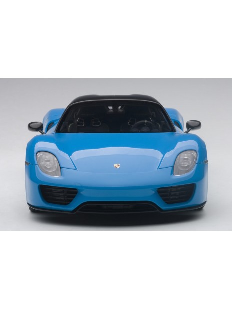 Porsche 918 Spyder Weissach Package (riviera blue) 1/18 AUTOart AUTOart - 7