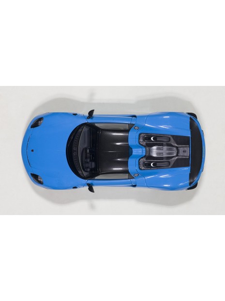 Porsche 918 Spyder Weissach Package (riviera blue) 1/18 AUTOart AUTOart - 9
