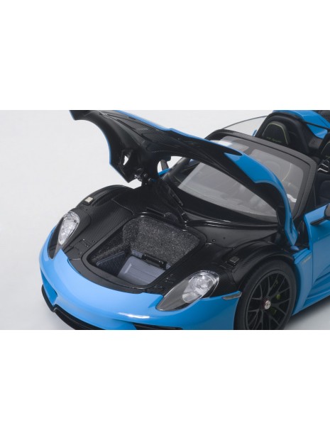 Porsche 918 Spyder Weissach Package (riviera blue) 1/18 AUTOart AUTOart - 13