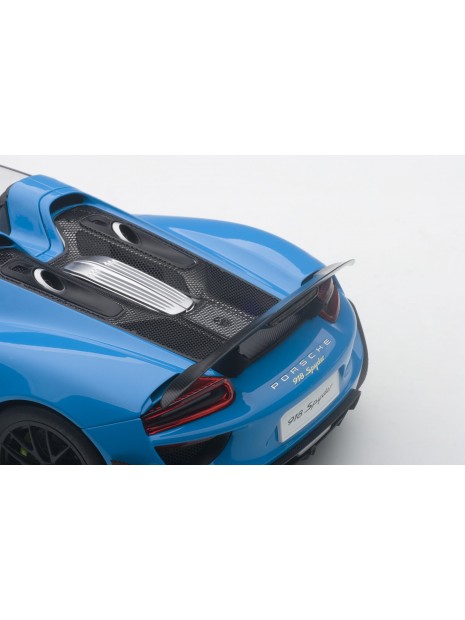 Porsche 918 Spyder Weissach Package (riviera blue) 1/18 AUTOart AUTOart - 14