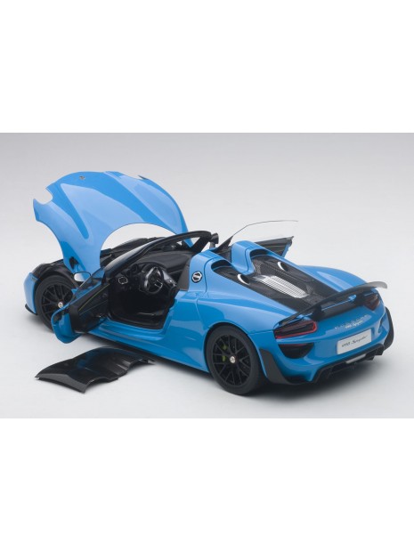 Porsche 918 Spyder Weissach Package (riviera blue) 1/18 AUTOart AUTOart - 15