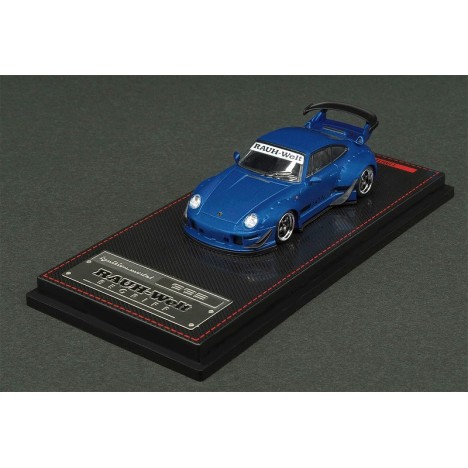 Porsche RWB 993 (blu opaco) Modello accensione 1/64 Modello accensione - 2