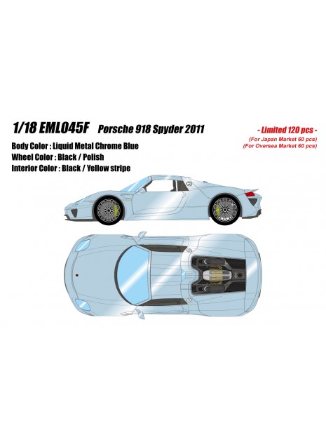 Porsche 918 Spyder 2011 1/18 Make Up Eidolon Make Up - 10