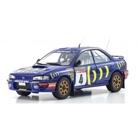 Subaru Impreza Colin McRae Winner RAC 1994 Nr.4 1/18 Kyosho Kyosho - 2