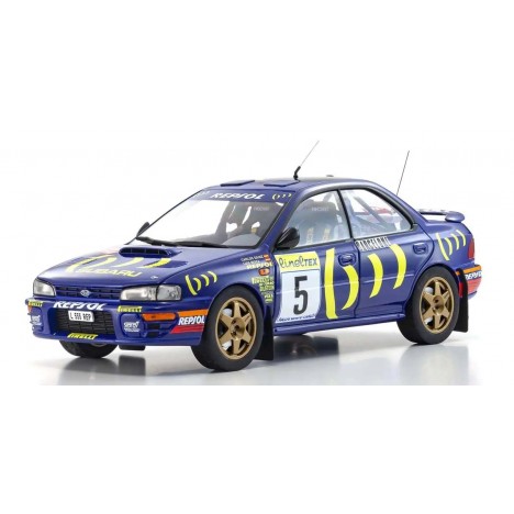 Subaru Impreza Carlos Sainz Winner Monte Carlo 1995 Nr.5 1/18 Kyosho Kyosho - 1
