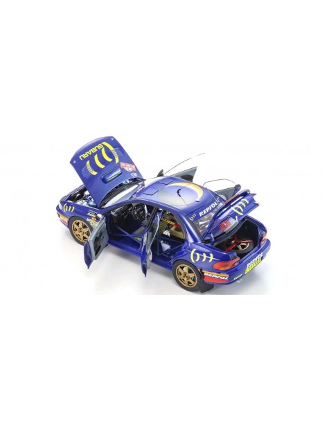 Subaru Impreza Carlos Sainz Winner Monte Carlo 1995 Nr.5 1/18 Kyosho Kyosho - 4