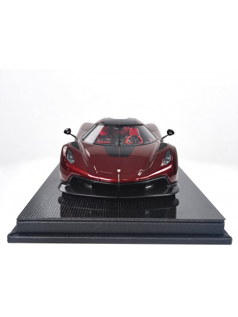 Koenigsegg Jesko Absolut (Red Carbon) 1/18 FrontiArt FrontiArt - 3