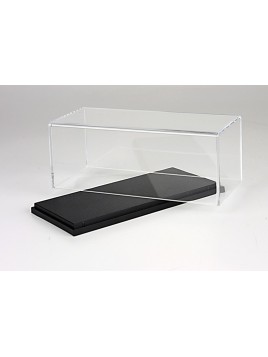 Plexiglasvitrine mit schwarzem Sockel 1/43 BBR BBR Models - 1