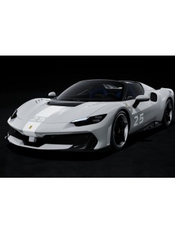 Ferrari 296 Speciale A (Grigio Squalo with Livery) 1/18 BBR BBR Models - 1