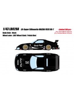 LB-Super Silhouette MAZDA FD3S RX-7 1/43 Make Up Eidolon Make Up - 1