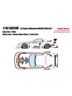 LB-Super Silhouette MAZDA FD3S RX-7 1/43 Make Up Eidolon Make Up - 1