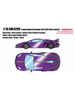 Lamborghini Aventador SVJ 2018 (Nireo wheel) 1/18 Make Up Eidolon Make Up - 1