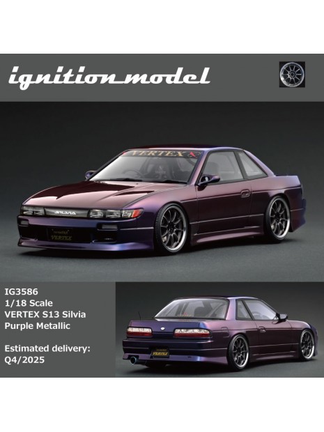 Nissan VERTEX S13 1/18 Ignition Model Ignition Model - 3