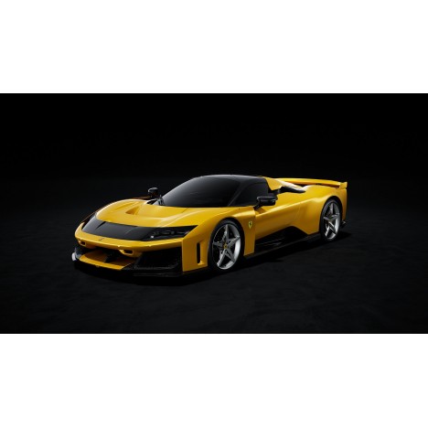 Ferrari F80 (Giallo Modena) 1/12 Looksmart Looksmart - 1