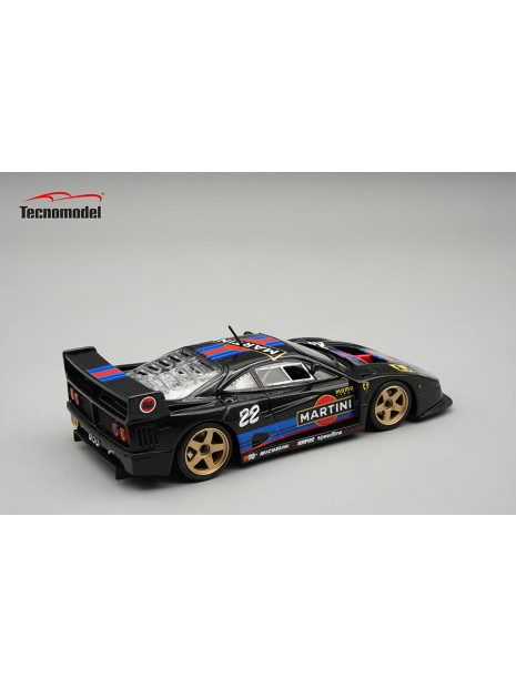 Ferrari F40 LM 1996 (Black Martini) 1/43 Tecnomodel Tecnomodel - 2