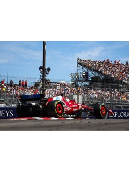 Ferrari SF25 Monaco livery for 75 years with Shell Leclerc 1/18 BBR BBR Models - 1