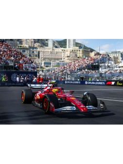 Ferrari SF25 Monaco livery for 75 years with Shell Hamilton 1/18 BBR BBR Models - 1