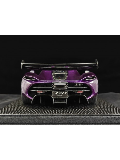 Koenigsegg Jesko Absolut (Purple Carbon) 1/18 FrontiAr FrontiArt - 5