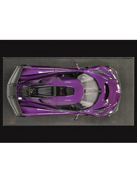 Koenigsegg Jesko Absolut (Purple Carbon) 1/18 FrontiAr FrontiArt - 8