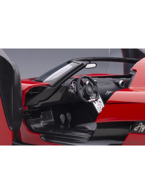 Koenigsegg Agera RS (rosso peperoncino) 1/18 AUTOart AUTOart - 13