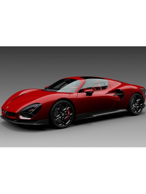 Alfa Romeo 33 Stradale (Rosso Alfa) 1/43 BBR BBR Models - 1