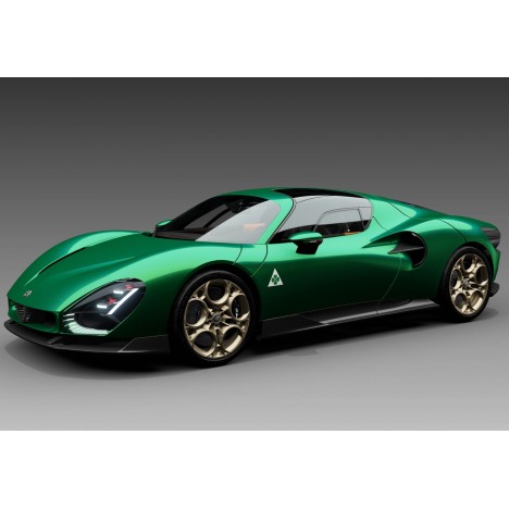 Alfa Romeo 33 Stradale (Verde Montreal) 1/43 BBR BBR Models - 1