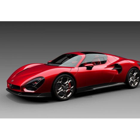 Alfa Romeo 33 Stradale (Rosso Villa Este) 1/43 BBR BBR Models - 1